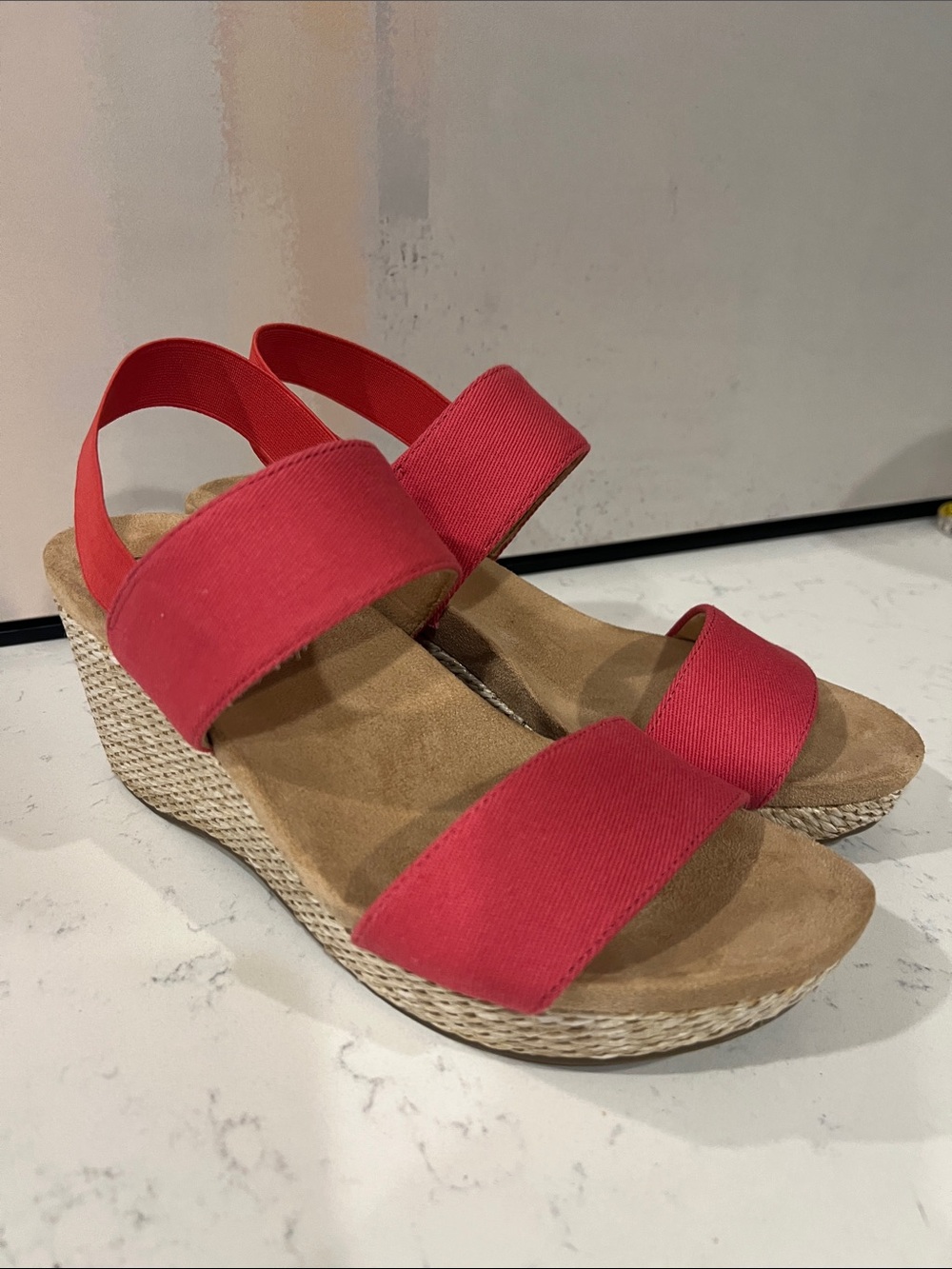 LifeStride Delta Women's Wedge Sandals size 9